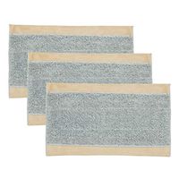 Eyliden 3 Pack Microfiber Mop Cloth Mop Cleaning Pads Washable and Reusable Mop Replacement Heads Refills for Wet or Dry Floor Cleaning