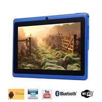 Tagital 7'' Quad Core Android 4.4 KitKat Tablet PC, Dual Camera, Netflix, Skype, 3D Game Supported (Blue)