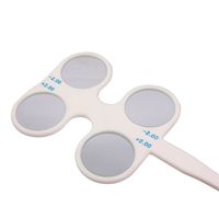 SUNWIN Optical Flipper Optometry Plastic Flip Trial Lens (-0.50D~+0.50D)