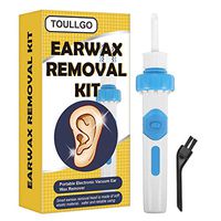 Ear Wax Removal Tool, Earwax Removal Kit, Ear Wax Remover, Ear Vacuum Cleaner, Soft Safe Flexible Ears Care Tool for Kids and Adults