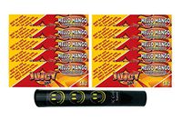 Herb Airtight Tube Pocket Protector with Juicy Jay's Mello Mango 1.25 Flavored Hemp Rolling Papers 10 Count DC Crafts Nation- Happy Face