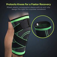 UpBeauty Pain Relief Knee Support Brace Protector Belt Running Basketball Elbow Braces