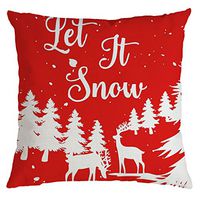 Pillow Inserts,Christmas Pillow Cover Pillowcases Decorative Sofa Cushion Cover 45x45cm, Stuffer,Throw Pillows, Software