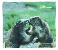 Microfiber Lens Cleaning Cloth Featuring Images from National Geographic, Gophers