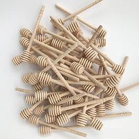 Best Design Mini Wooden Wood Spoon Stir Bar Long Handle Mixing Stick Dipper Dessert, Mini Wooden Spoon - Wooden Scoop, Wooden Scoop Spoons, Mini Spoons, Honey Spoons, Wood Spoon, Dipper Spoon