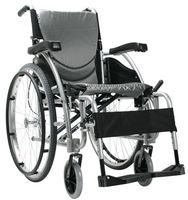 Karman Ergonomic Wheelchair in 16 inch Seat and Quick Release Axles, Pearl Silcer Frame