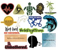 VSCO Hydro Flask Stickers, VSCO Stickers for Water Bottles, Hydro Flask Stickers for Teens Girls, Boys | Hydro Flask Stickers VSCO | Water Bottle Stickers Waterproof (Series 2)