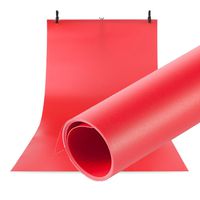 Selens 120X200CM 48X80INCH Photography Backdrop Matte PVC Background Red