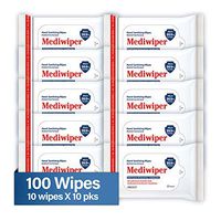 Refreshing Body Hand Face Wipes Cleansing Cloths bulk wipes Travel Size Alcohol-free wipes help to reduce the risk of cross contamination Restroom User friendly 100 wipes (10 wipes x10)