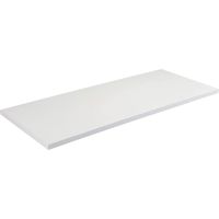 Workbench Top - Plastic Laminate Square Edge, Light Gray, 96" W x 30" D x 1-5/8" Thick