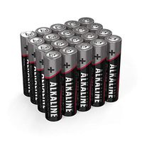 Ansmann 5015538 ANSMANN AAA Alkaline Batteries (LR03) longlife with high Capacity for Clocks, radios, Remote Controls, Telephones, etc. (Pack of 20)
