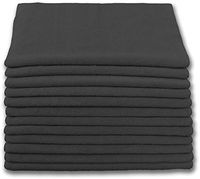 Highest Quality Microfiber Terry Cloth 16x16 300gsm - Black Case of 204