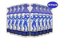 New 10LITERS Oxygen CAN - Pure Oxygen Can - Big Ox O2 95% Pure Oxygen - 100-200 Breaths, 1-2 Seconds Each (10CANS)