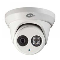 KT&C KNC-p4TR4XIR 4Mp Outdoor EXIR Network Vandal Turret Dome