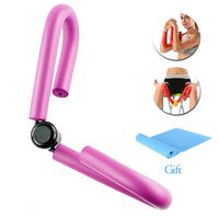 YNXing Multifunctional Thigh Master Muscle Fitness Equipment Thigh Trimmer Leg Exercise Home Gym Yoga Sport Slimming Training Pink