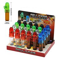 Wholesale Glass Snuff Bullet Rocket Snorter Snuff Dispenser (Middle)