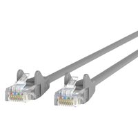 Belkin CAT6 Snagless Ethernet RJ45 M/M Patch Cable for Connecting to LANs or Internet for Use with 100-1000BASE-T Networks, 10m Length, Gray (A3L980BT10M-S)