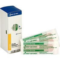 SmartCompliance First Aid Cabinet Refill, 3/4" x 3" Plastic Bandages