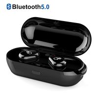 Wireless Earbuds, XIAOWU Bluetooth 5.0 Headphones,Deep Bass Stereo Sound Mini Sweatproof Sport Headsets in-Ear Noise Cancelling with Built-in Mic and Charging Case for Cell Phone.