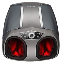 Nekteck Shiatsu Foot Massager Machine with Heat, Air Compression, Deep Rolling Kneading Therapy, Improve Blood Circulation, Relieve Foot Pain from Plantar Fasciitis, Home,Office Use and Gift Idea