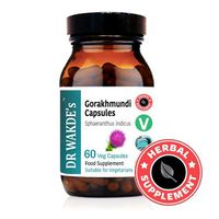 DR WAKDE’S Gorakhmundi Capsules (Sphaeranthus indicus) | 60 Veg Caps | Ayurvedic Supplement | Vegan | 100% Herbal | Quantity Discounts | Free Shipping on Multiples | Same Day Dispatch