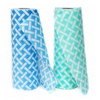 JEBBLAS Disposable Cleaning Towels Cleaning Wipe Dish Cloths Reusable Towels,Handy Cleaning Wipes Quick-Dry 50 Count/Roll (Blue&Green)