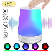 White Noise Machine, Sendowtek Sound Machine with Baby Nightlight, 28 HIFI Non-Looping Soothing Sounds for Sleeping Relaxation, 32 Adjustable Volume Levels Sleep Therapy Machine for Home Office Travel