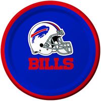 Creative Converting 8 Count Buffalo Bills Paper Dessert Plates