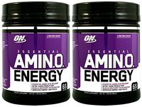 Optimum Nutrition Amino Energy 65 Servings, Concord Grape (2 Pack)