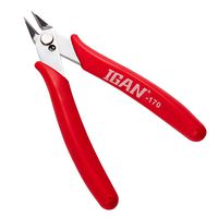 IGAN-170 Wire Cutters, Precision Electronic Flush Cutter, One of the Strongest and Sharpest Side Cutting pliers with an Opening Spring, Ideal for Ultra-fine Cutting Needs.