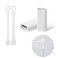Outtek Charging Adapter and Silicone iPencil Cover Compatible with Apple Pencil Adapter Female to Female Charging Adapters Fast Cable Adapter for iPad Pro Apple Pencil