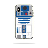 MightySkins Skin Compatible with LifeProof Next iPhone Xs Max Case - Cyber Bot | Protective, Durable, and Unique Vinyl Decal wrap Cover | Easy to Apply, Remove, and Change Styles | Made in The USA