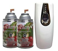 Automatic Spray Air Freshener Kit (2) Refills with (1) Dispenser - Aero - Cherry