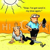 Hi-Look Microfiber Cleaning Cloth - sand in my shoe