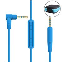 QC25 Bose Cable Cord Replacement QC35 Replacement Cable with Mic & Remote Bose Replacement Cord for Bose QC 25 QC 35/QC 2/OE 2/OE 2i/AE2/ Soundlink/SoundTrue (Blue+Storage Case)
