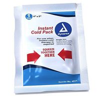 Dynarex 4511 Instant Cold Pack, 4" x 5",  24 Count (Pack of 2)