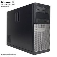 Dell OptiPlex PC, Intel I5 3570, up to 3.8GHz, 16G DDR3, 512G SSD, 2T, VGA, DP, WiFi, BT 4.0, 512M Graphic, DVDRW, Win10 64 Bit-Multi-Language(CI5)(Certified Refurbished)