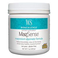 Natural Factors - WomenSense MagSense Magnesium Powder, Naturally Supports & Calms Muscles, 29 Servings (7 oz)