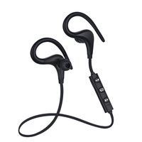 Exteren Wireless 4.1 Stereo Headphone Sports Headphone in-Ear Headset for Cell Phone (Black)