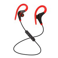AlexGT Earphone with Microphone Bluetooth Ear Hook Wireless Sports Jogging Stereo Waterproof Headset Headphones