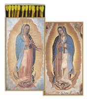 HomArt Virgin of Guadalupe Large Decorative Matches Set of 3 matchboxes