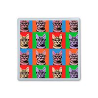 Contact Lens Box Holder Container Case Storage Eyecare Kit -Cat Doctor