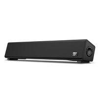 TaoTronics Bluetooth 5.0 Computer Speaker, Wired/Wireless Computer Sound Bar, Mini Soundbar Speaker for PC/Cellphone/Tablets/Desktop/Laptop, RCA/Aux Connection