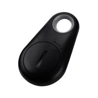 Smart Alarm Device, Gotd Anti-Lost Theft Device Alarm Bluetooth Remote GPS Tracker Child Pet Bag Wallet Key Finder Phone Box (Black)