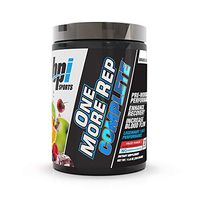 BPI Sports One More Rep Complete – Pre-Workout Powder - Citrulline – Beta-Alanine – Caffeine – Nitrosigine – S7 – Endurance, Strength, Pump, Focus – for Men & Women – Fruit Punch - 20 Serv –11.6 Oz