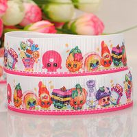 10 Yards7/8"22mm cute baby cartoon Printed Gift Grosgrain Ribbon