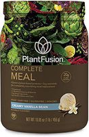 PlantFusion Complete Meal Plant Based Protein Powder, Gluten Free, Vegan, Non-GMO, Packing May Vary, Vanilla, 1 LB