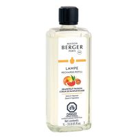 Grapefruit Passion | Lampe Berger Fragrance Refill for Home Fragrance Oil Diffuser | Purifying and perfuming Your Home | 33.8 Fluid Ounces - 1 Liter | Made in France