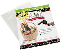 Photo Frog 66042 Basket Accents Shrink Wrap Bags Medium 24"X30" 2/Pkg-Clear