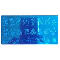 Nail Art,Putars Fashion Christmas DIY Nail Art Image Stamp Stamping Plates Manicure Template (C)